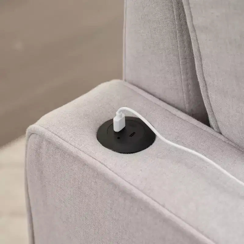 Divano a L convertibile con letto estraibile, divano letto con chaise longue reversibile per soggiorno, appartamento, camera da letto, ufficio