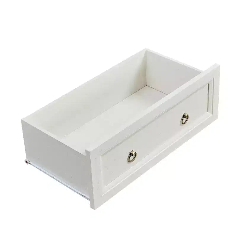 Cassettiera moderna in legno Tsubasa GDFStudio con cassetti e pomelli rotondi in metallo