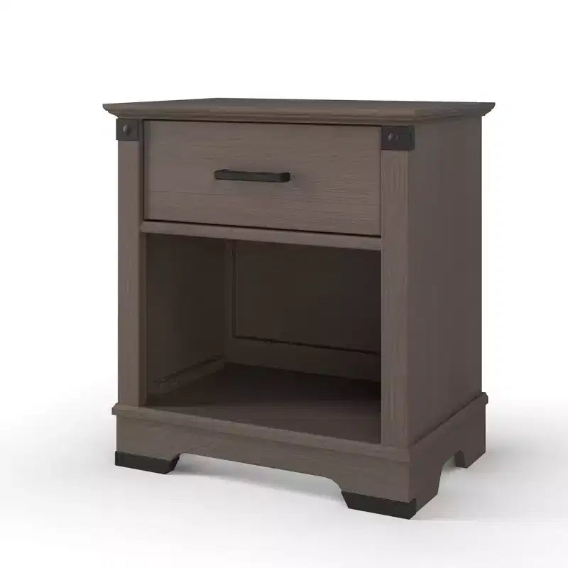 Comodino Child Craft Redmond a 1 cassetto per cameretta o camera da letto, ampio cassetto contenitore, in robusto legno di pino, finitura atossica e sicura per i bambini