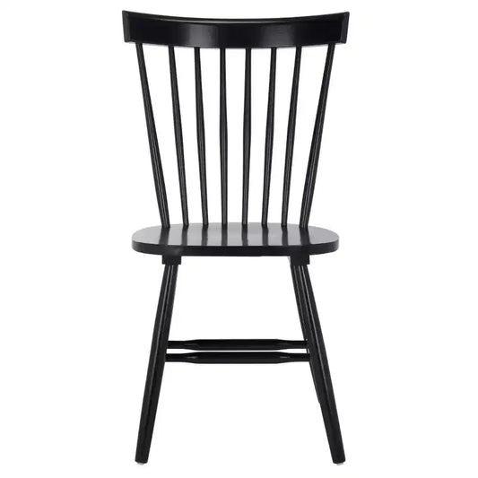 Novalyn Spindel Dining Chair - Set of 2 - DCH8550 - Black - Safavieh